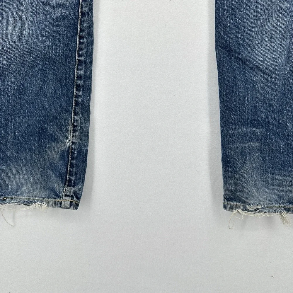 Polo Ralph Lauren Selvedge Jeans Mens 32x32 Blue 100% Cotton Hampton‎ Straight